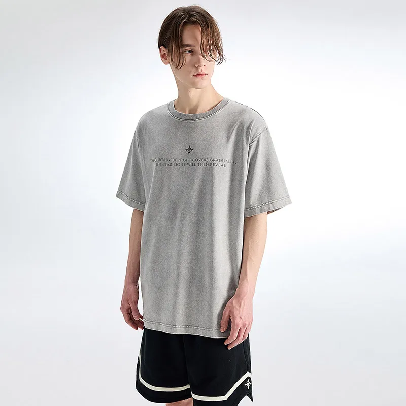 YLDP T Shirts Unisex Gray-3