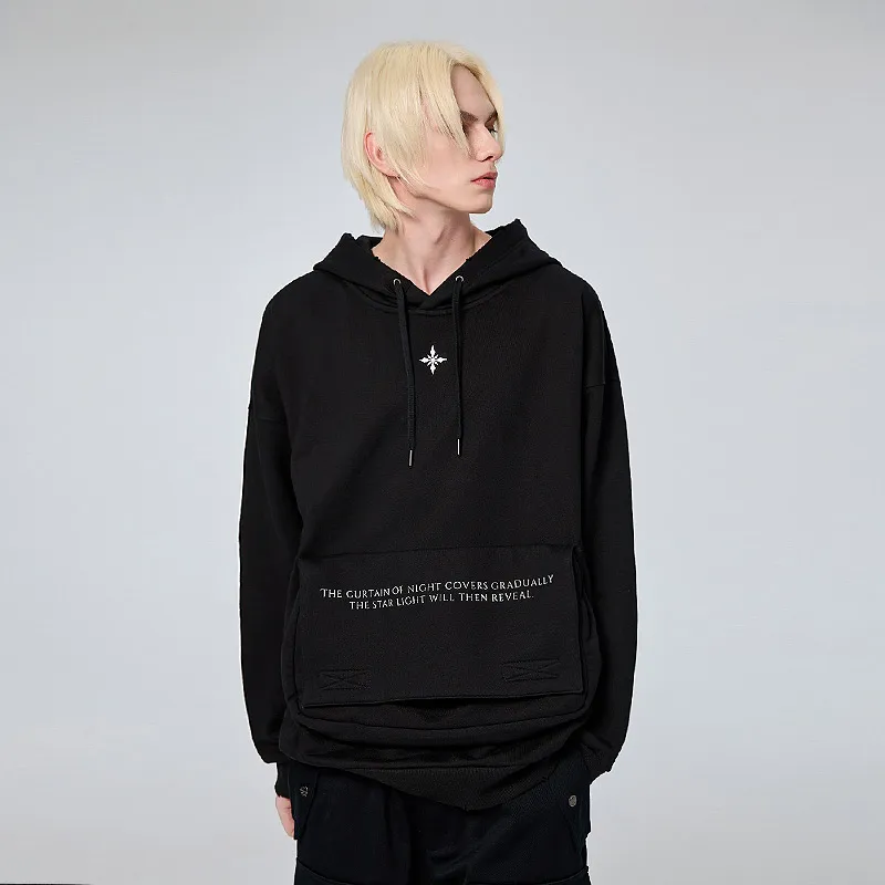 YLDP FW23 Sweatshirt Unisex Black-3