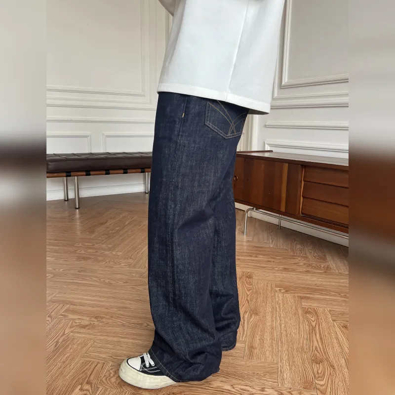 Haonanhuang Jeans Unisex Original Denim-3
