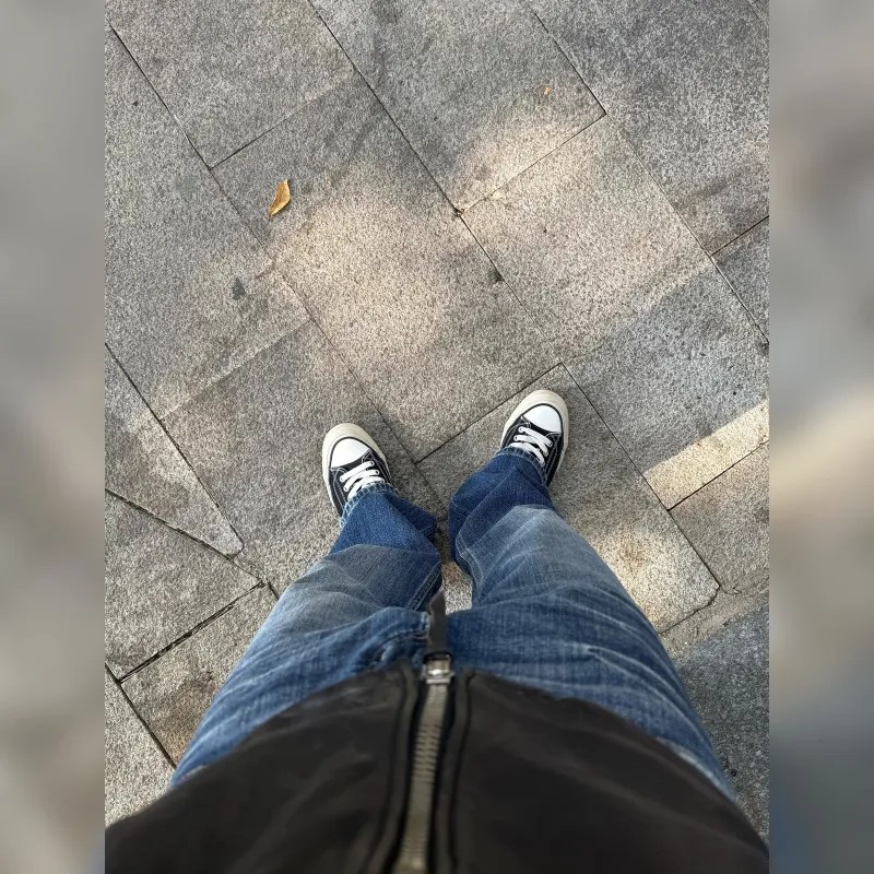 Haonanhuang Jeans Unisex Blue-2