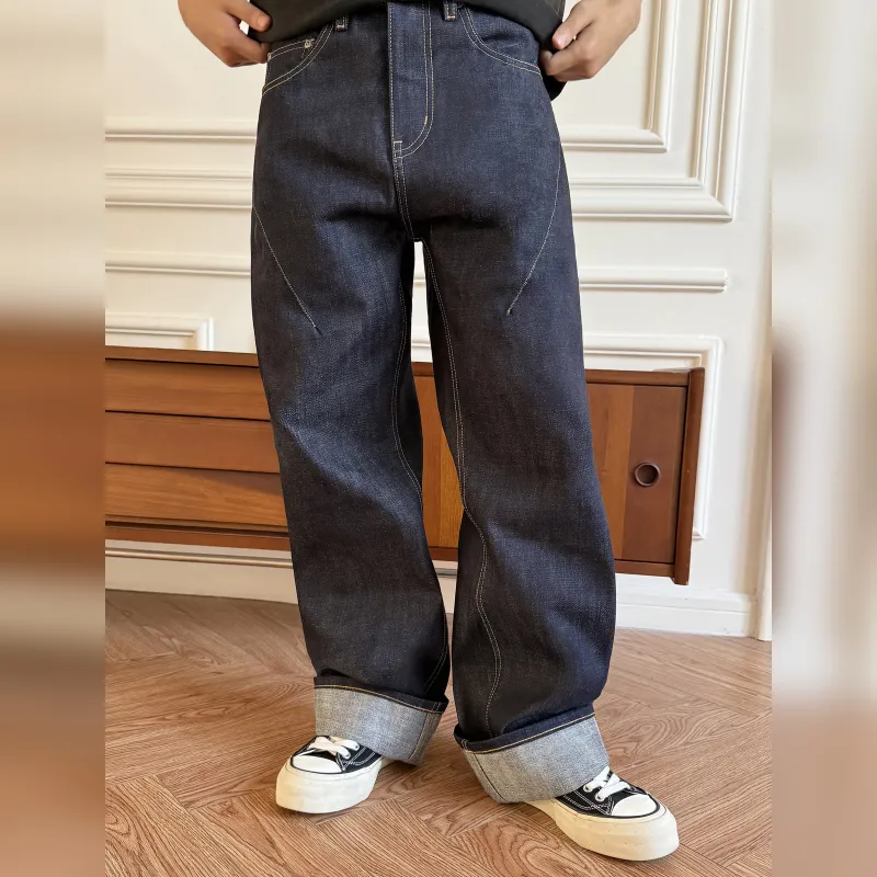 Haonanhuang Jeans Unisex-1