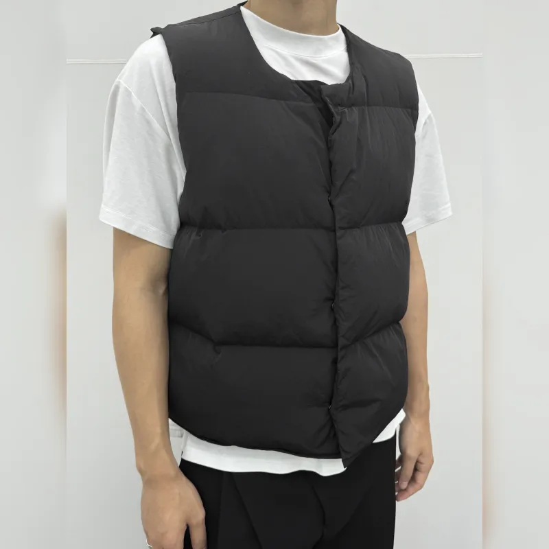 Haonanhuang Vests Unisex Black-3