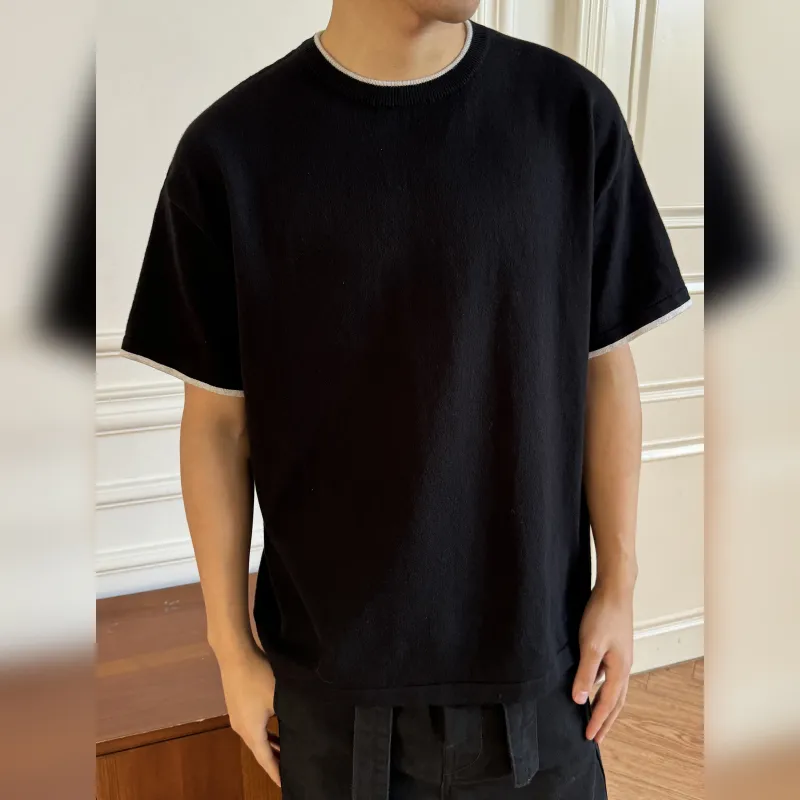 Haonanhuang T-Shirt Unisex Black-1