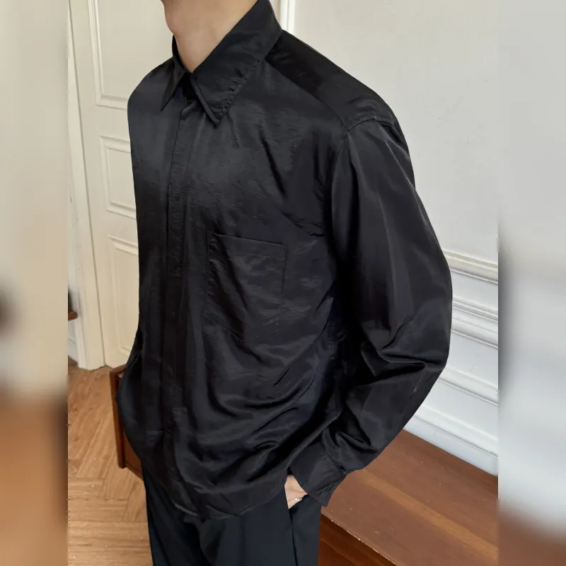 Haonanhuang Shirts Unisex Black-4