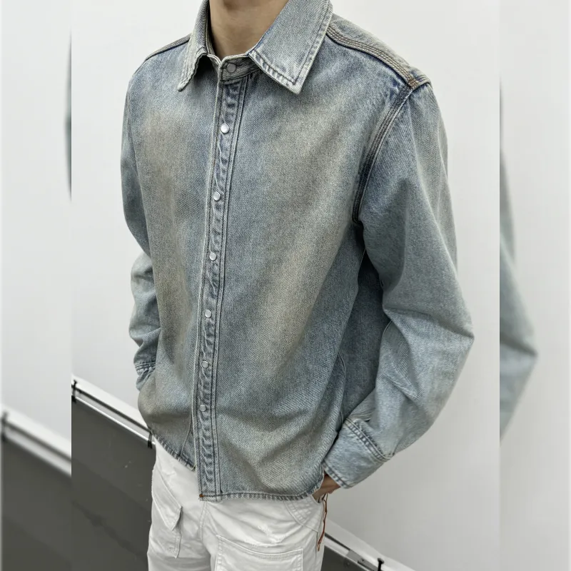Haonanhuang Shirts Unisex Blue-5