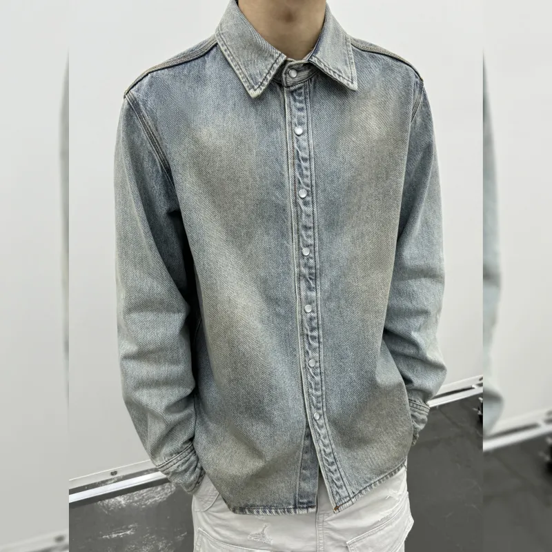 Haonanhuang Shirts Unisex Blue-3