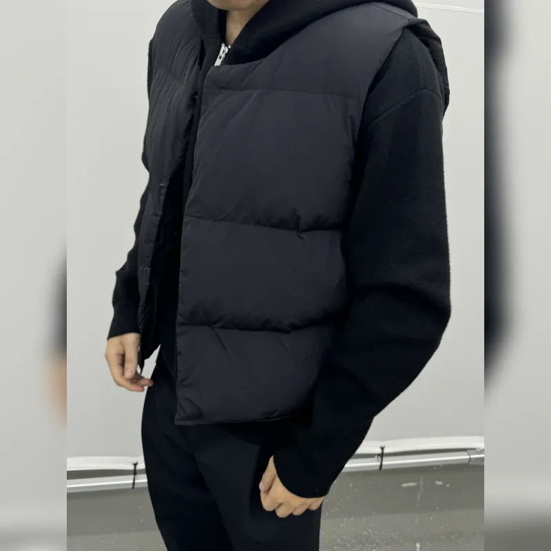 Haonanhuang Vests Unisex Black-4