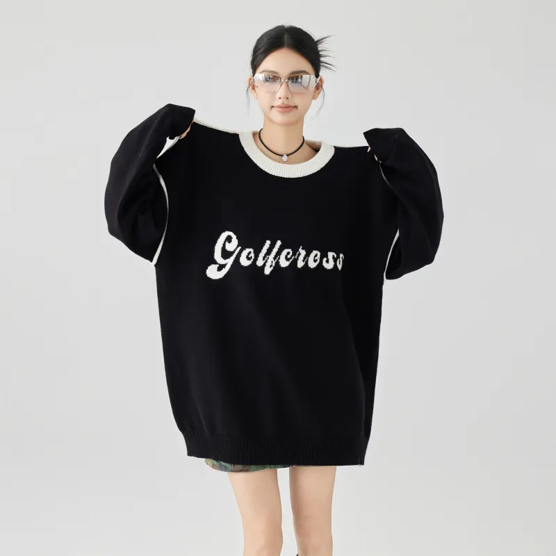 GOLFCROSS Knitwear Unisex Black-6