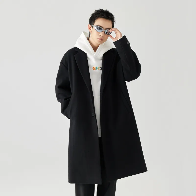 GOLFCROSS Trench Coats Coat Unisex-2