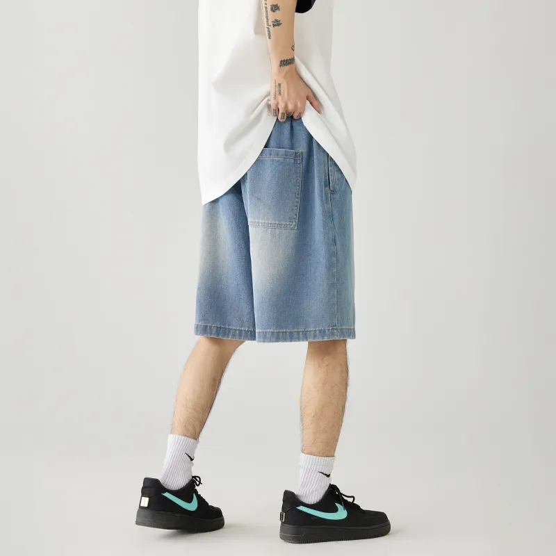 GOLFCROSS Denim Shorts Unisex-6