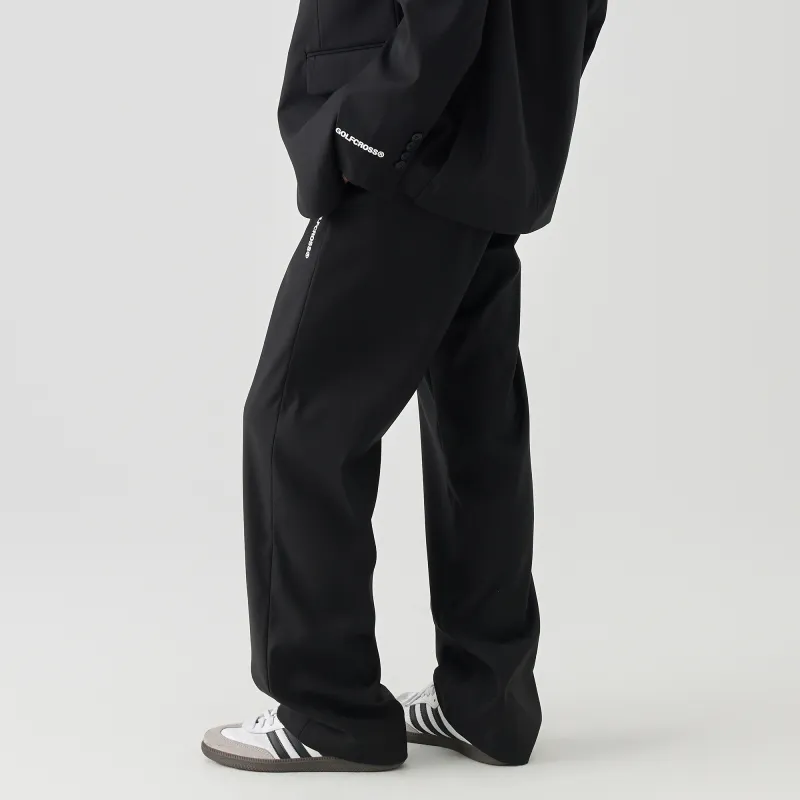 GOLFCROSS Suit Trousers Unisex Black-5
