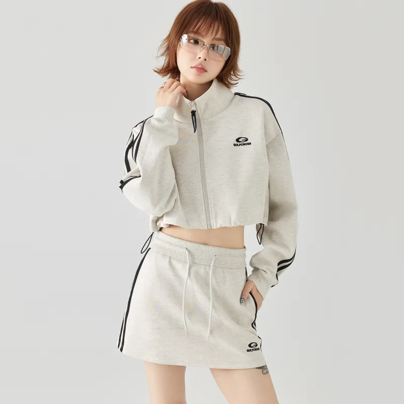 GOLFCROSS Sweatshirt Coat Women's-11
