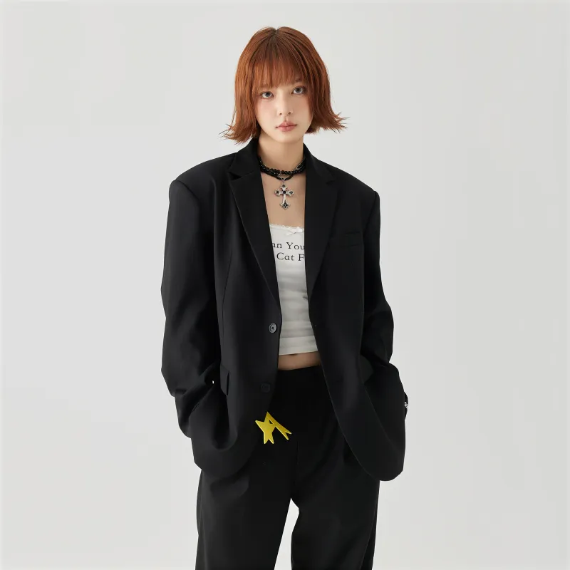 GOLFCROSS Business Suits Unisex Black-3