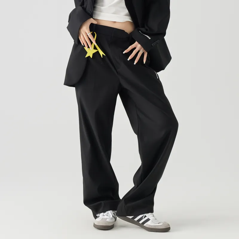 GOLFCROSS Suit Trousers Unisex Black-4