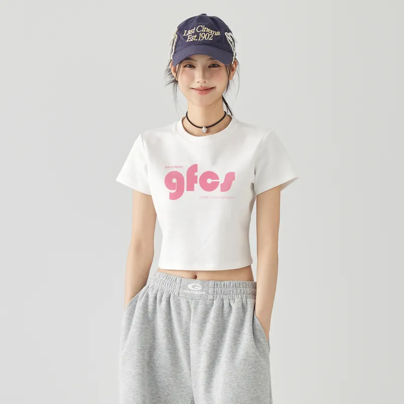 GOLFCROSS Set in Sleeve T Shirt Women's-9