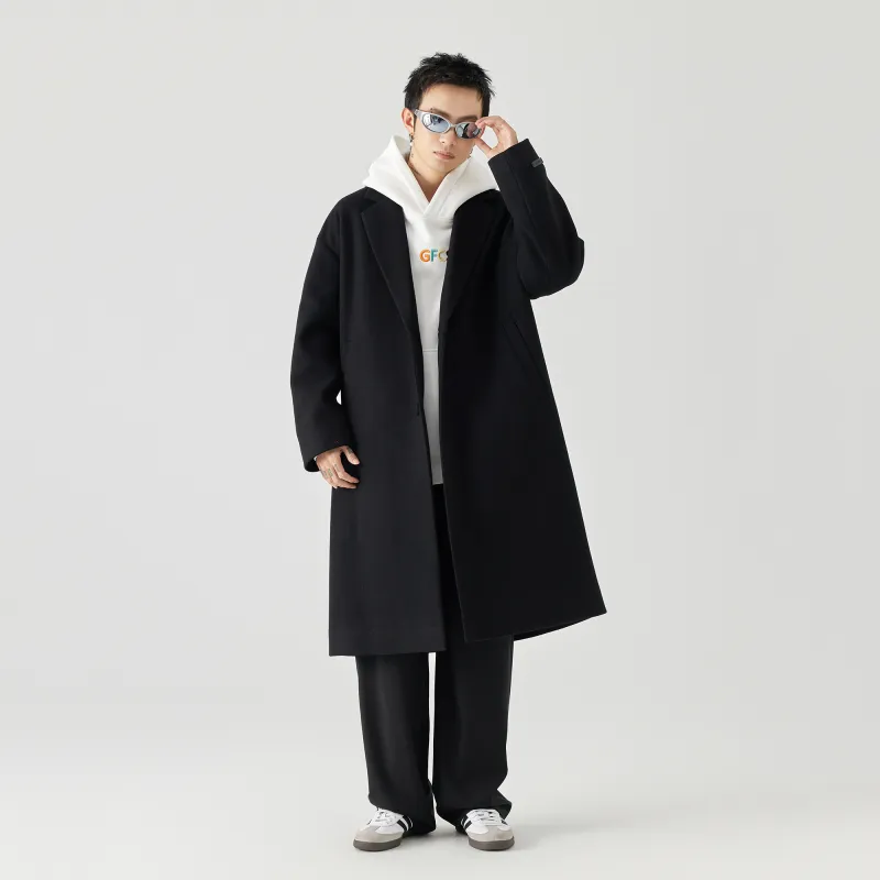 GOLFCROSS Trench Coats Coat Unisex-3