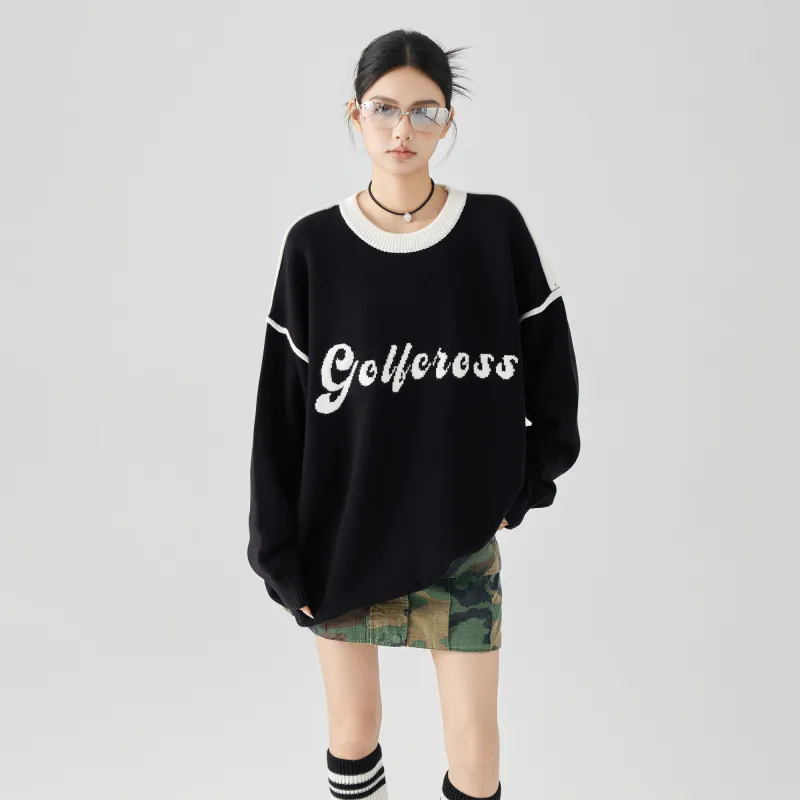 GOLFCROSS Knitwear Unisex Black-3