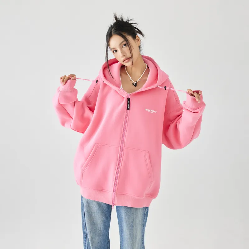 GOLFCROSS Sweatshirt Coat Unisex-6