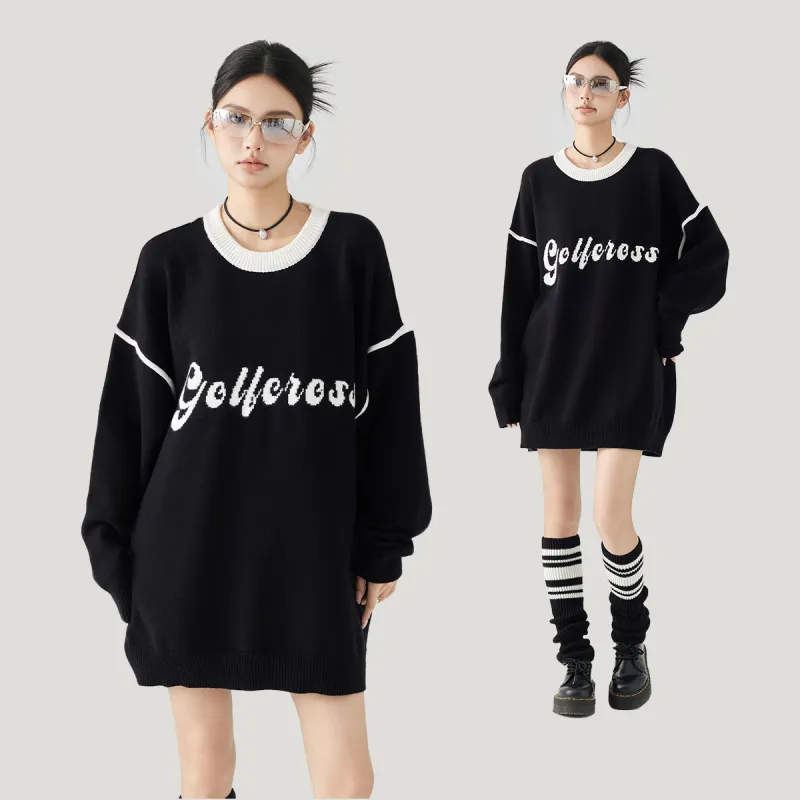 GOLFCROSS Knitwear Unisex Black-5