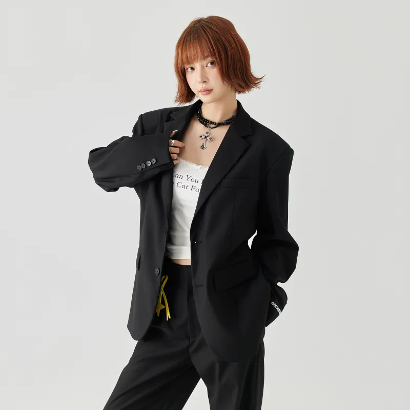 GOLFCROSS Business Suits Unisex Black-5