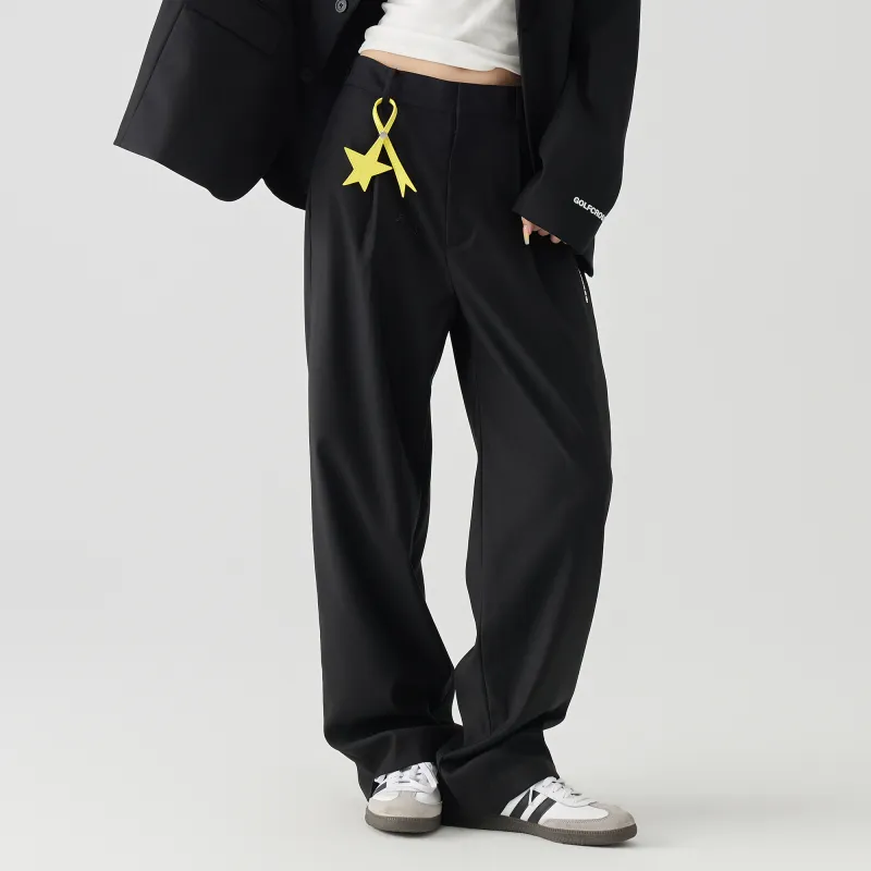 GOLFCROSS Suit Trousers Unisex Black-2