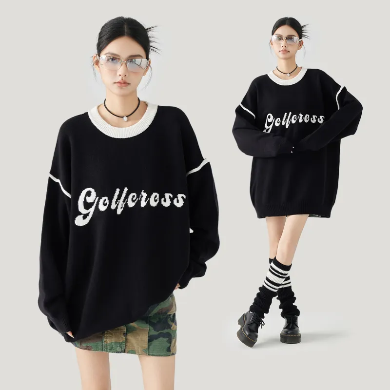 GOLFCROSS Knitwear Unisex Black-2