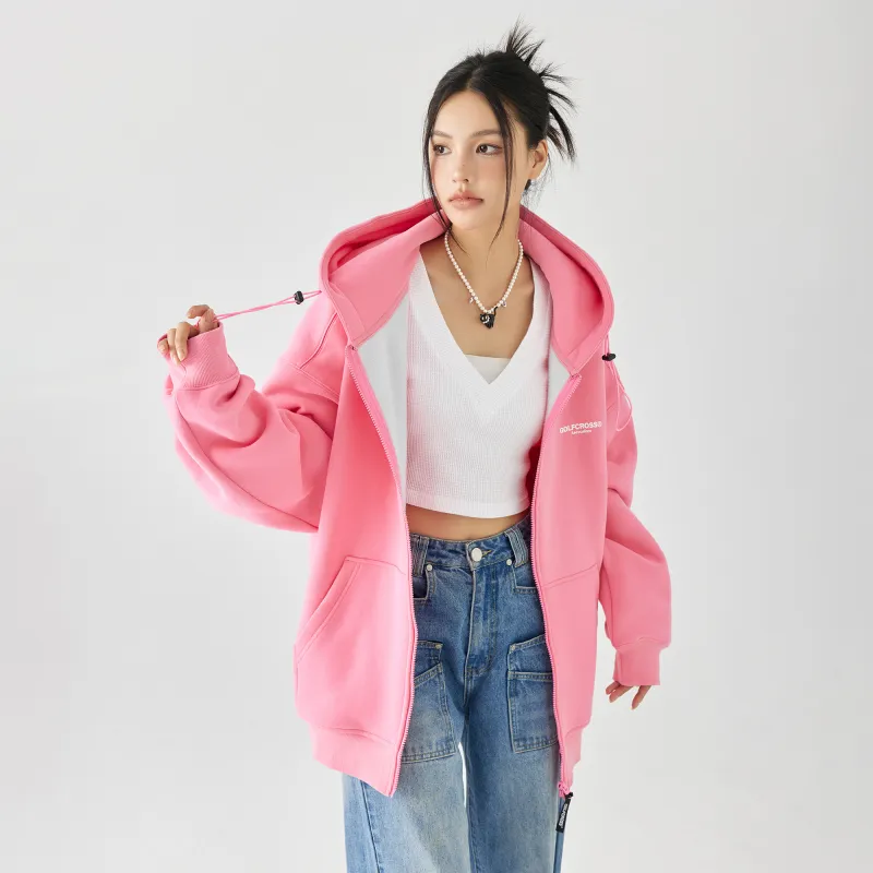 GOLFCROSS Sweatshirt Coat Unisex-5