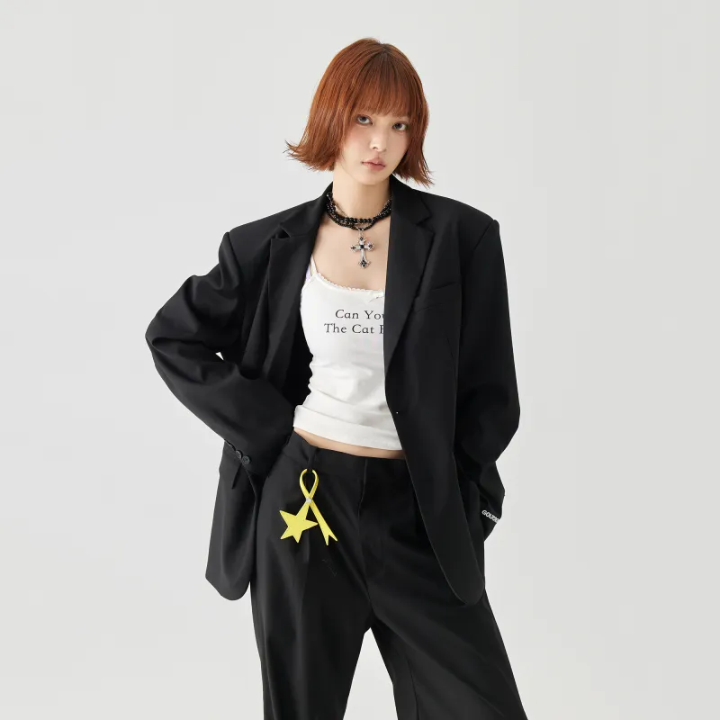 GOLFCROSS Business Suits Unisex Black-6