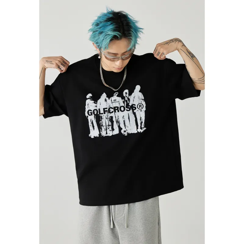 GOLFCROSS T Shirts Unisex-3