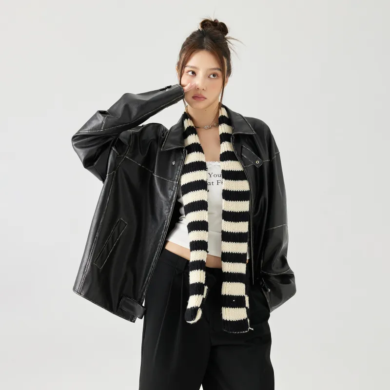 GOLFCROSS Leather Jackets Unisex-5