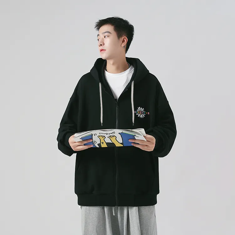GOLFCROSS Sweatshirts Unisex Black-2