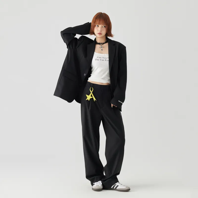 GOLFCROSS Business Suits Unisex Black-2