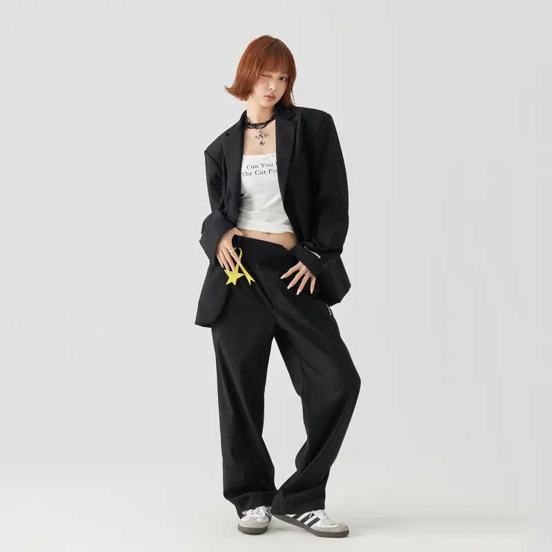 GOLFCROSS Business Suits Unisex Black-3
