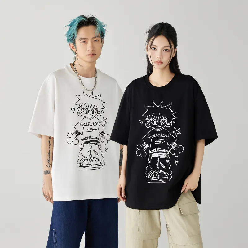 GOLFCROSS T Shirts Unisex-2