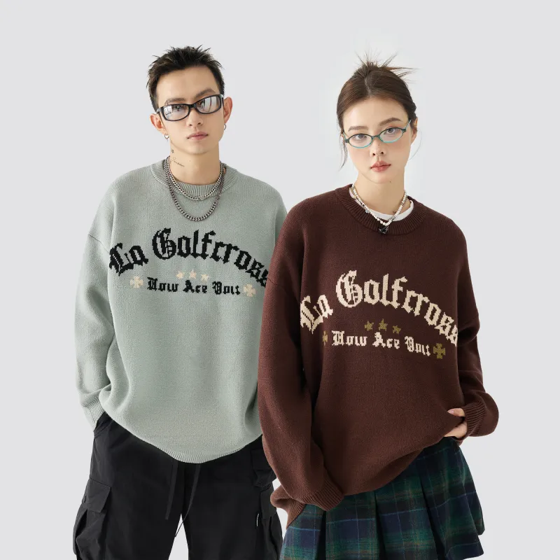 GOLFCROSS Sweaters Unisex-9