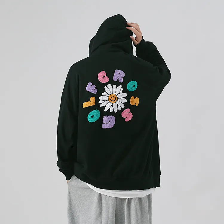 GOLFCROSS Sweatshirts Unisex Black-3