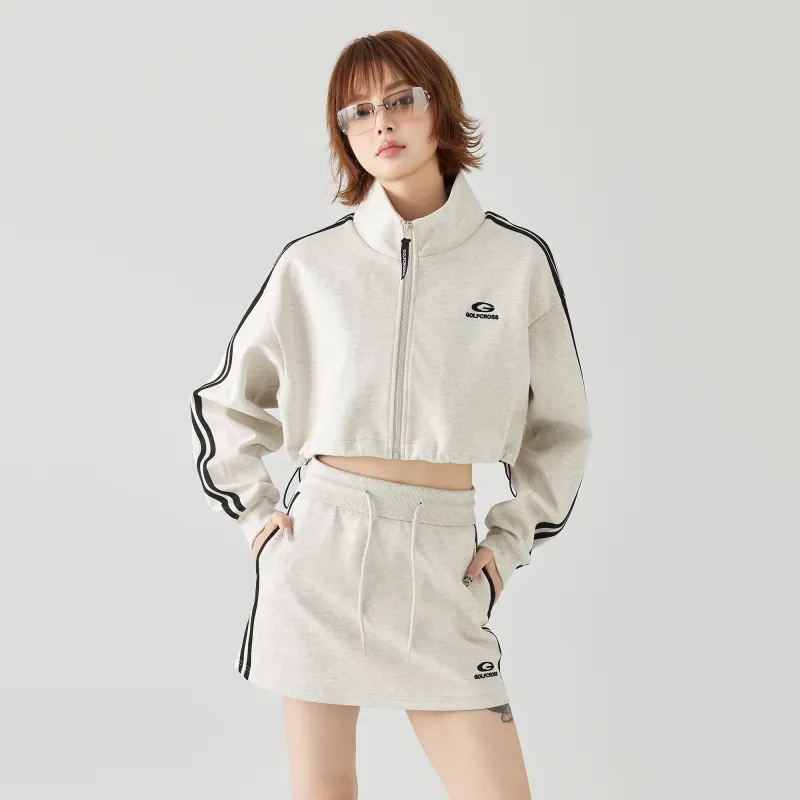 GOLFCROSS Sweatshirt Coat Women's-10
