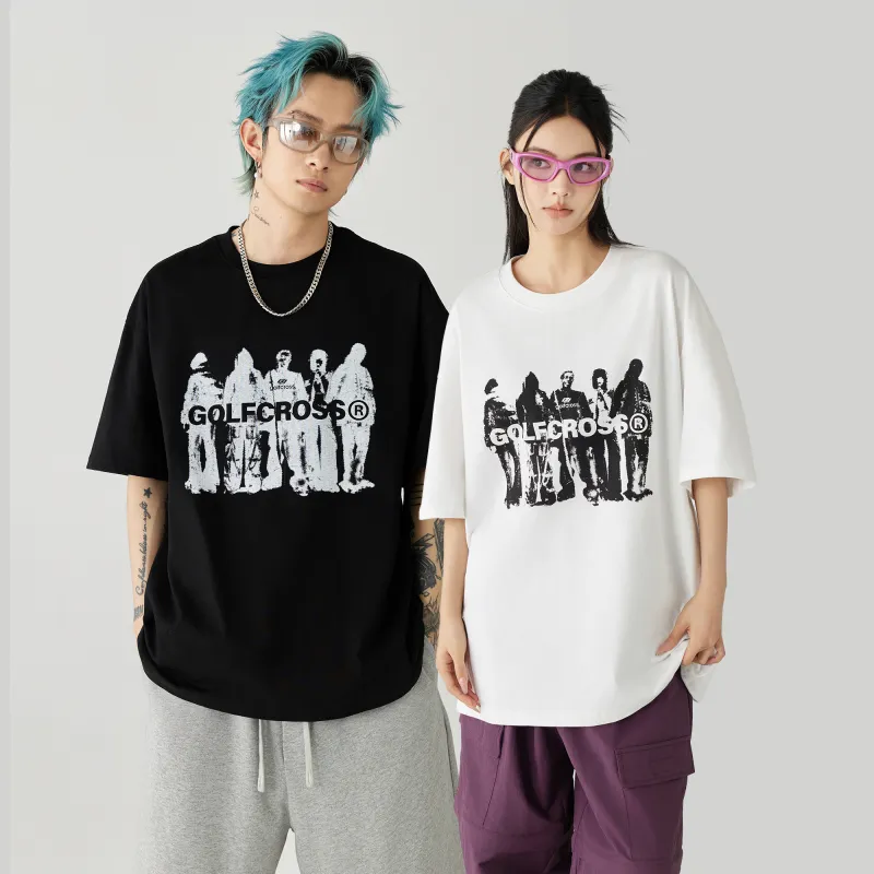 GOLFCROSS T Shirts Unisex-2