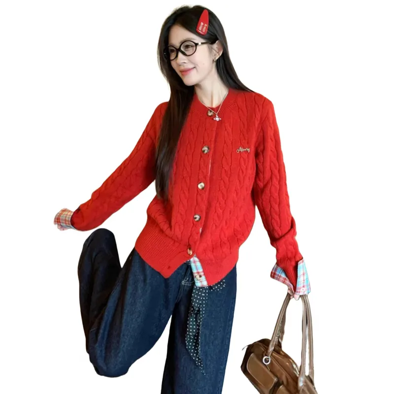 MA JOURNEE Knitwear Women's Red-2