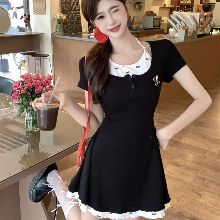 MA JOURNEE Short Sleeved Dress Women's-4