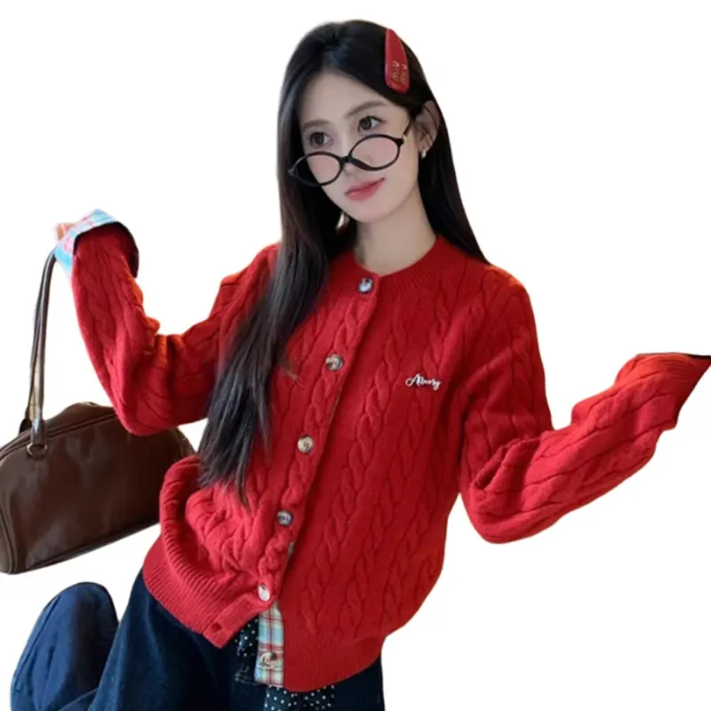 MA JOURNEE Knitwear Women's Red-4