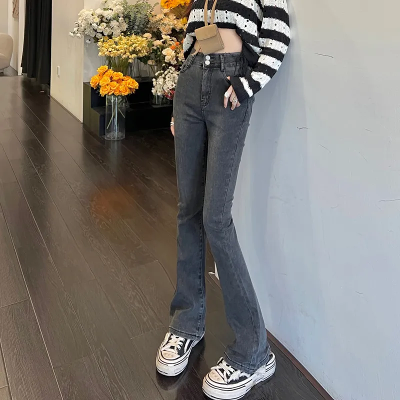 MA JOURNEE Jeans Women's Dark Gray-3