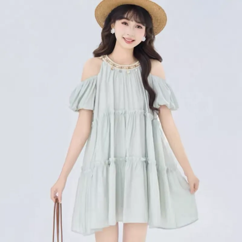 MA JOURNEE Short Sleeved Dress Women's-6
