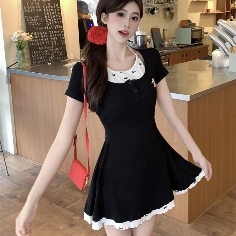 MA JOURNEE Short Sleeved Dress Women's-2