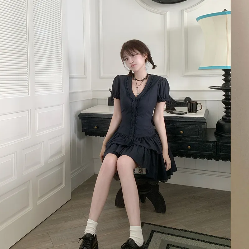 MA JOURNEE Short Sleeved Dress Women's-4