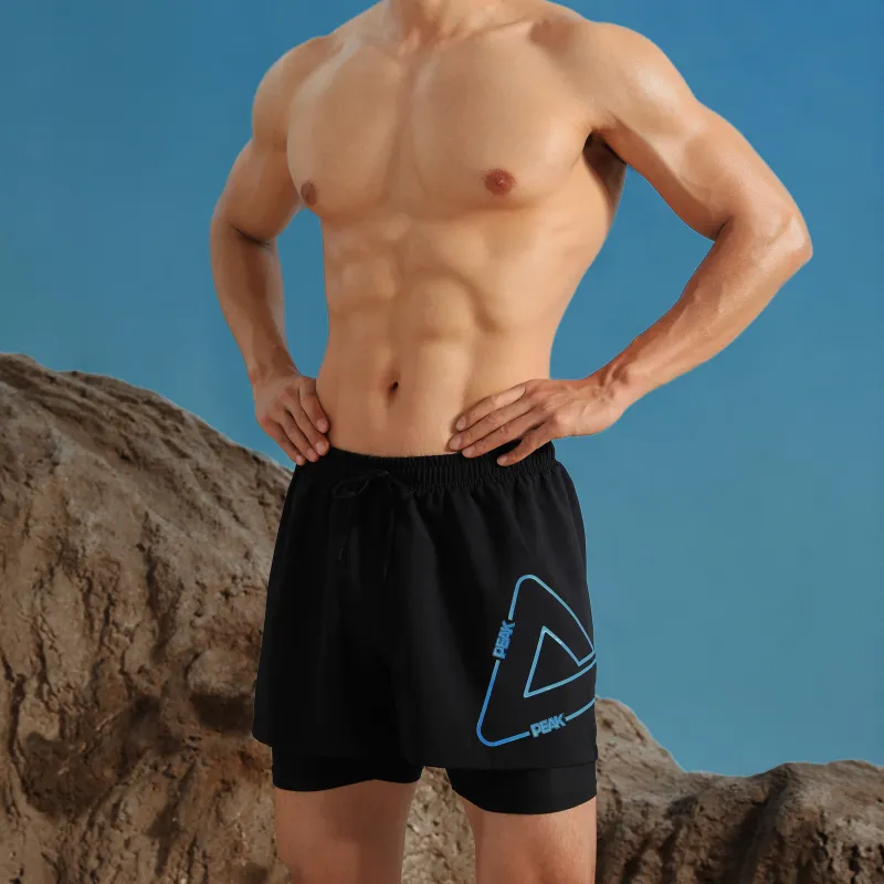 PEAK Swimming Sets Polyester Suitable For Both Indoor And Outdoor Use Men's Maximum 4XL-1