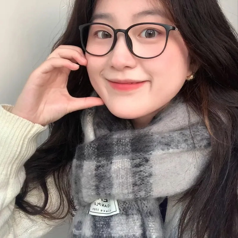 PEAK RIGHT Series Polyester Knit Scarves Unisex Black Gray Color-10