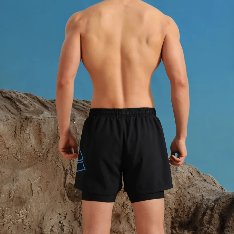 PEAK Swimming Sets Polyester Suitable For Both Indoor And Outdoor Use Men's Maximum 4XL-2