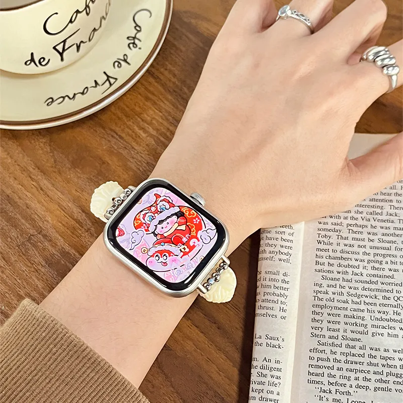 Mr. Strap Vivo Compatibility Watch Band 154 200mm Made Of Wood-2