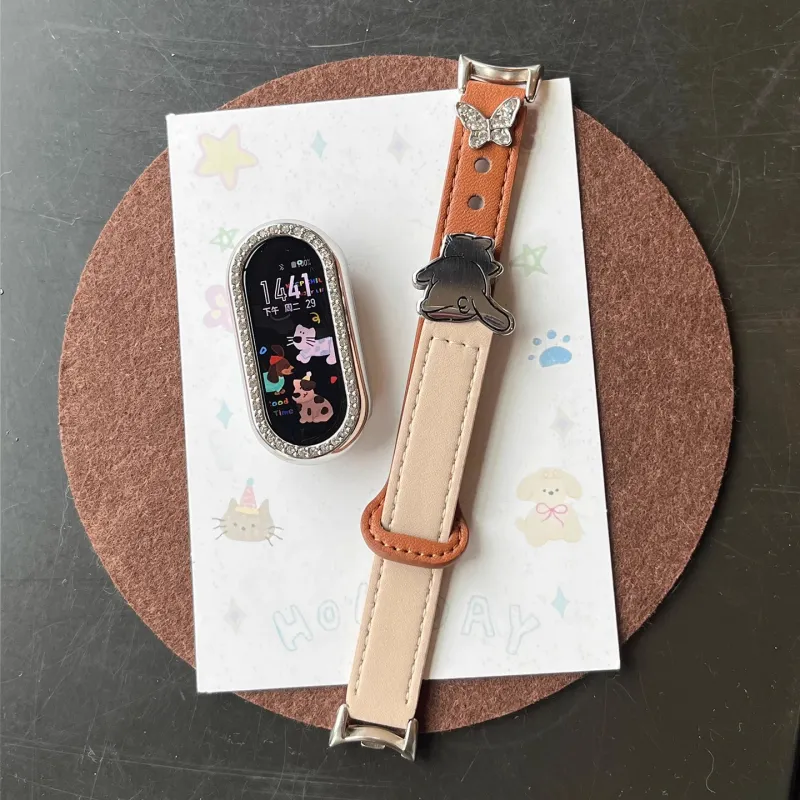 Mr. Strap Xiaomi Compatibility Watch Band 165~200mm Artificial Leather Material-11